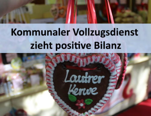 Kommunaler Vollzugsdienst zieht positive Bilanz