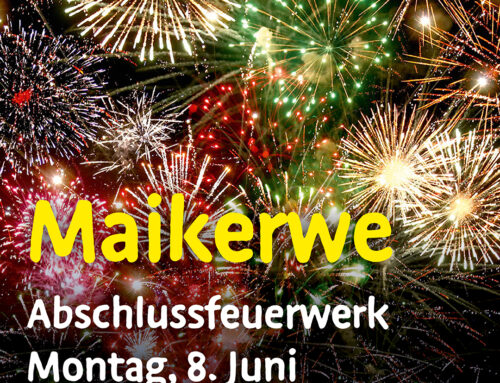 Zum Abschluss der Lautrer Maikerwe – großes Feuerwerk am Montag!